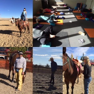 OM Shanti - what a beautiful day of connecting to ourselves and our horses.